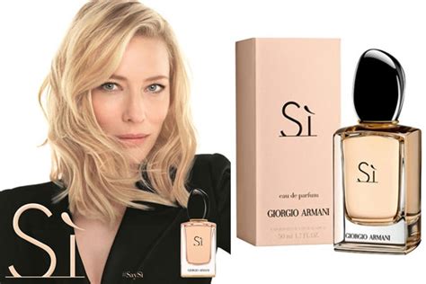 cate blanchett si perfume